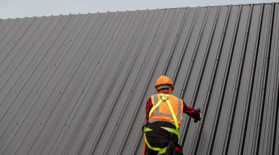 Professional metal roof installation services in Bradford, RI